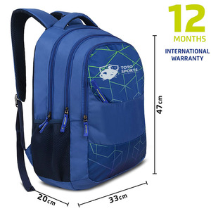 Premium Quality Lightweight Best Supplier Comfortable Breathable Zipper Closure Shoulder <b>Strap</b> Custom Logo School Back Pack - Product Image 6