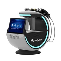 Appareil de nettoyage et de soin du visage d'analyseur de peau à usage domestique intelligent Black Hydra