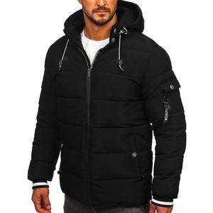 2025 nouveau à venir hiver fermeture éclair vestes meilleure qualité promotionnel mode brillant hiver manteau hommes bouffant doudoune veste personnalisée - Product Image 4
