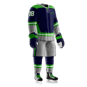 Uniforme de Hockey sobre Hielo Transpirable y Cómodo, Talla Personalizada, Disponible en Colores y Logotipo Personalizados - Product Image 4