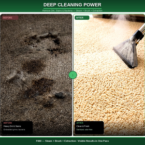 Equipo <span class=keywords><strong>de</strong></span> <span class=keywords><strong>Limpieza</strong></span> Industrial Eléctrico OEM ODM, Aspiradora <span class=keywords><strong>de</strong></span> Vapor para Alfombras, Limpiadora <span class=keywords><strong>de</strong></span> Tapicería Húmeda y Seca, 1000W F660 - Product Image 6