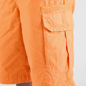 Pantalones Cortos Cargo Holgados de Algodón 100% de Alta Calidad al por Mayor, Personalizados, Casuales de Verano, de Secado Rápido, Transpirables, Estilo Urbano - Product Image 3
