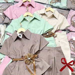 Ensemble d'été deux pièces pour femme, confortable, naturel, tendance, lavable, emballage personnalisé, fabriqué au Vietnam - Product Image 6