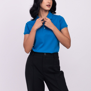 Nueva llegada: Camiseta polo de lujo ligero para mujer, de secado rápido, con aislamiento térmico, superconductora, de manga corta, informal, hecha en Bangladesh. - Product Image 2