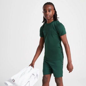 Ensemble de jogging streetwear pour homme, 2 pièces, en coton, service OEM personnalisé avec design tendance, haute qualité pour l'été - Product Image 2