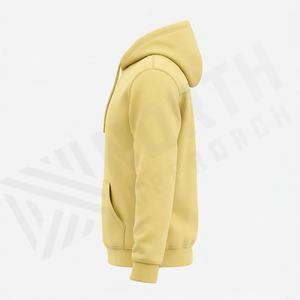 Vêtements décontractés imprimés sur mesure pour hommes, sweat à capuche surdimensionné, 100% coton, tissu en molleton français, sweat à capuche imprimé pour hommes, couleur personnalisée - Product Image 3