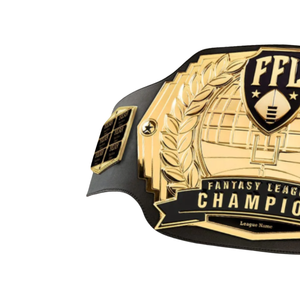Fantasy League Championship Belt Customizable Sports Award Premium FFL Belt for Fantasy Football League Winner - Product Image 4