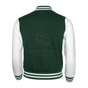 แจ็คเก็ต Letterman ดีไซน์โดดเด่นสำหรับผู้ชาย คอตั้ง โลโก้ด้านหน้า สินค้าขายดี แฟชั่นเสื้อผ้าฤดูหนาว ราคาประหยัด - Product Image 2