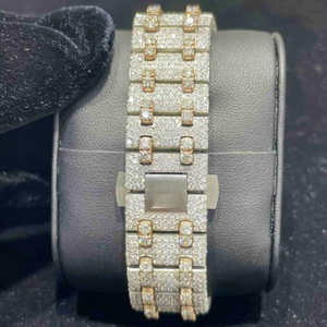 Reloj de Diamantes Cultivados en Laboratorio de Alta Calidad a Precio de Fábrica, Reloj con Diamantes Cultivados en Laboratorio DEF - Product Image 3