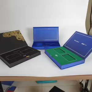 Boîte à bijoux rigide en papier d'art de qualité supérieure, élégante et luxueuse, fabriquée au Vietnam, avec finition brillante/mate et revêtement UV. - Product Image 3