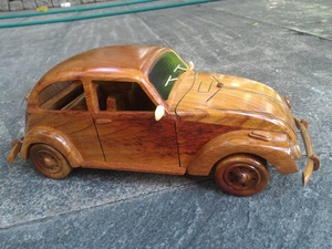 Avion en bois de haute qualité - Sculpture artisanale d'avion en bois - Modèle d'avion en bois à faire soi-même pour cadeau d'affaires, décoration de la maison - Product Image 6