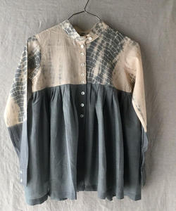 High Quality Vintage Rayon Tye <b>Dye</b> Printed Midi Flared Hem Natural Waist Cotton Lining Ladies Shirts Customized Summer Wear - Product Image 6