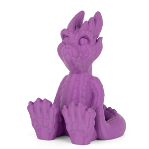 เส้นพลาสติก PETG-HS ขนาด 1.75 มม. น้ำหนัก 1 กก. สีม่วงอมม่วง สำหรับพิมพ์ 3 มิติ ความหนา 0.03 มม. ทนทาน อุณหภูมิการพิมพ์ 240 องศาเซลเซียส จาก Gujarat Numakers - Product Image 1