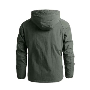 Arrival Latest Customized Windbreaker <b>Jackets</b> with Customized Colors for Casual Use Zipper Closure Casual Outdoor Wear Polyester - Product Image 5