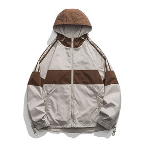 Waterproof Windbreaker Jacket <b>Men</b> Women Outdoor Sportswear Hooded Techwear Streetwear Lightweight Windproof <b>Overcoat</b> Unisex - Product Image 2
