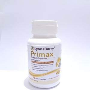 Gélules d'huile d'onagre pour la peau, le soutien hormonal et antioxydant - Product Image 1