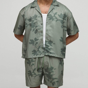 Nouveaux ensembles courts 2026 pour l'été : Vêtements tendance pour hommes – Fournisseur d'usine – Ensemble respirant t-shirt et short pour homme - Product Image 1