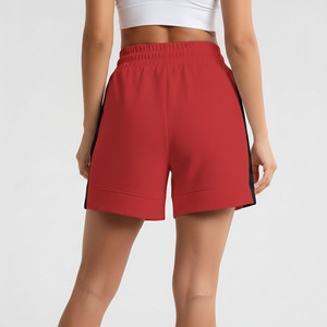 Shorts de course longs en molleton de coton respirant de haute qualité, taille élastique, bouton, style vintage urbain - Product Image 6