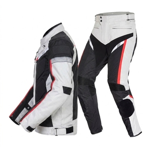 Traje de Motociclismo Deportivo Personalizado de Cordura, Resistente al Viento, Impermeable, Chaqueta y Pantalón Textiles, Traje de Carreras para Motociclistas, 220g - Product Image 4