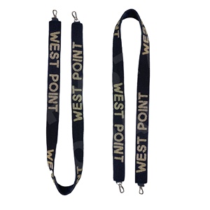 Sangle de sac à main perlée West Point sangles de sac de perles de rocaille en or blanc personnalisées sangle perlée personnalisée pour sacs - Product Image 1