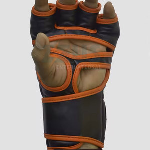 Soft Half Finger Hand Protective Taekwondo Gloves Breathable Leather Material Taekwondo Gloves By Zeus International - Product Image 5