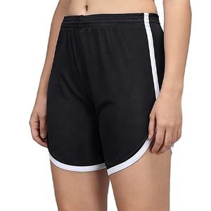 Custom High Quality <b>Women's</b> Sweat <b>Shorts</b> Sexy Casual Cotton Lace-up Waist Pattern Pocket Decoration Regular Fitted Plus Size - Product Image 4