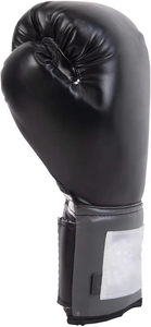 Professional Synthetic Leather Heavy Duty Boxing Gloves Hook-and-Loop Closure Moisture Wicking Adjustable <b>Wrist</b> <b>Strap</b> for Unisex - Product Image 2