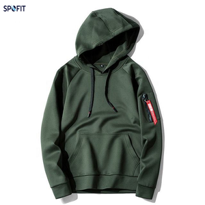 Men Hoodies <b>Sweatshirt</b> Unisex Custom Design <b>Embroidery</b> Printed High Quality Polyester / Cotton Fleece Drawstring Pullover Winter - Product Image 4