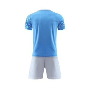 Ensemble de maillots de football personnalisés pour hommes, maillot de football léger pour équipe, respirant, séchage rapide, impression de logo et de nom d'équipe par sublimation, OEM - Product Image 2