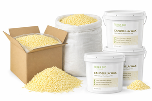 Cera de Candelilla de Alta Pureza, Grado Cosmético, Cera de Candelilla Orgánica Pura, Grado Cosmético Orgánico, 98% Cera de Candelilla, CAS 8006-44-8 - Product Image 6