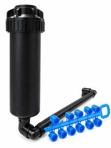 Aspersor de Riego de 3/4 Pulgadas con Rosca Hembra, Ajustable de 40~360 Grados, para Jardín, Invernadero y Sistema de Riego Subterráneo - Product Image 2