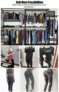 S M L XL Tamaño Single Jersey Camiseta de <span class=keywords><strong>trabajo</strong></span> sin costuras Jersey escolar Máquinas de tejer circulares - Product Image 3