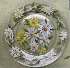 Posavasos de Vidrio Pintado a Mano Royal Blossom Classic, Resistente al Calor y Antideslizante para Servir Cócteles, Whisky, Mocktails, Té y Refrescos - Product Image 3