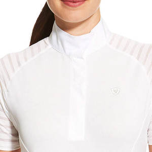 Camisa de Montar a Caballo para Mujer, Elegante, Corte Ajustado y Transpirable, Diseño Sólido en Color Liso Atractivo, Diseñada para Competiciones - Product Image 5