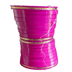 Brazaletes Rajasthani de Color rosa para mujer, suministro de joyería de moda, brazaletes de marfil de alta calidad a un precio impresionante - Product Image 1