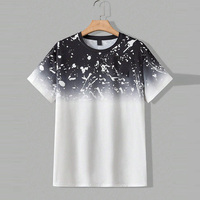 Conjunto de Ropa Urbana de Verano para Hombre, de Dos Piezas, Informal, Transpirable, de Punto, con Estampado de Letras en Color Personalizado, Ligero, para Vacaciones
