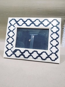Marco de Fotos Doble con Incrustaciones de Hueso Hecho a Mano, Marco Decorativo para Fotos Familiares, Decoración para el Hogar, Regalo para Mesa - Product Image 3