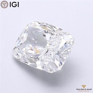 Diamant de laboratoire CVD de 3,00 carats avec certification IGI, clarté VS1, couleur E, forme coussin, pour cadeau d'anniversaire - Product Image 2