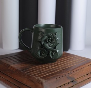 American Style Eco-Friendly Ceramic Coffee Mug & Tea <b>Cup</b> <b>Set</b> with Saucer | Handcrafted for Home Decor Dishwasher Microwave Safe - Product Image 2
