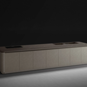 Cuisine modulaire sur mesure JY Project, prête à assembler, style européen moderne, en bois, avec tiroirs. - Product Image 4