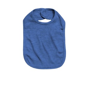 Bavoirs en forme de U pour bébés de haute qualité en gros, 100% coton biologique, boucle réglable, super doux, absorbant, écologique - Product Image 3