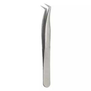 Hot Selling Stainless Steel Eyelash Tweezers Made Pakistan OEM Design <b>Cheap</b> Price New Style Lightweight Durable Comfortable - Product Image 3