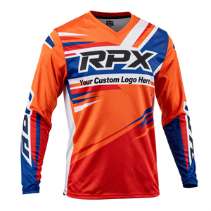 Jersey de Motocross Deportivo Transpirable de Alta Calidad con el Mejor Diseño, Ropa de Carreras de Autos, Jersey de Motocross con Logotipo Personalizable - Product Image 3
