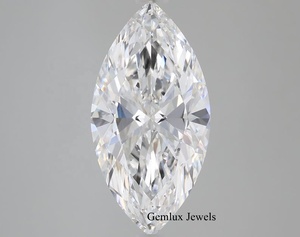 Diamant de laboratoire de 7,5 carats, taille marquise brillante, couleur EF, clarté VS, certifié IGI, diamant de laboratoire cultivé en vrac pour bijoux - Product Image 1