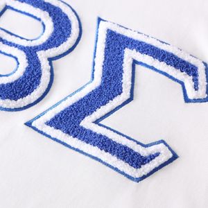 T-shirt à col rond en chenille premium Phi Beta Sigma pour hommes, coupe confortable, vêtements de fraternité grecque de haute qualité, tenue décontractée - Product Image 5