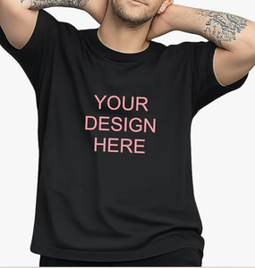 เสื้อยืดผู้ชายผ้าฝ้าย 100% 260GSM พิมพ์ลายสกรีนตามสั่ง ทรงปกติ คอกลม หนานุ่ม สวมใส่สบาย รับผลิตแบบ OEM ODM - Product Image 1