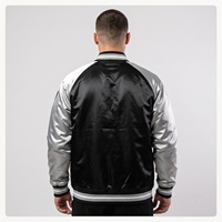 Blouson Bomber Sport Décontracté Léger et Imperméable en Toile pour Homme, Col Montant, Fermeture Éclair, Style Urbain, Collection Printemps