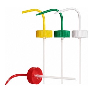ฝาเกลียวแบบมีวาล์วกันหยด Azlon PP สำหรับขวดล้างคอขวดกว้าง 46 มม. - Product Image 3