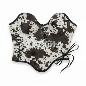 Compra Nuestro Corsé de Moda con Varillas de Acero y Cuero Vacuno - Product Image 1