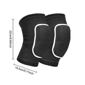 Genouillères de sport confortables et souples, antidérapantes, antichoc, avec soutien élastique pour la marche à quatre pattes et la protection de sécurité professionnelle pour adultes - Product Image 2